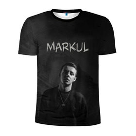 Мужская футболка 3D спортивная с принтом MARKUL , 100% полиэстер с улучшенными характеристиками | приталенный силуэт, круглая горловина, широкие плечи, сужается к линии бедра | depression | gang | great | green | markul | park | маркул