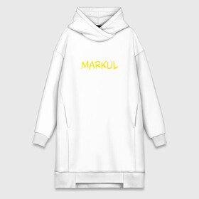 Платье-худи хлопок с принтом MARKUL ,  |  | depression | gang | great | green | markul | park | маркул