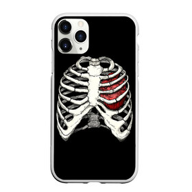 Чехол для iPhone 11 Pro Max матовый с принтом My Heart , Силикон |  | Тематика изображения на принте: bone | bones | chest | heart | hearts | love | organ | organs | ribs | skeleton | x ray | грудная клетка | кости | кость | орган | органы | ребра | рентген | сердца | сердце | скелет