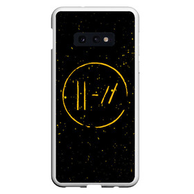 Чехол для Samsung S10E с принтом TWENTY ONE PILOTS , Силикон | Область печати: задняя сторона чехла, без боковых панелей | 21 pilots | 21p | bandito | blurryface | chlorine | joshua | ned | top | trench | twenty one pilots | tyler | бандито | нэд | тренч