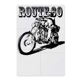Магнитный плакат 2Х3 с принтом Трасса 60 , Полимерный материал с магнитным слоем | 6 деталей размером 9*9 см | biker | guy | headlight | man | motorcycle | route | байкер | мотоцикл | мужчина | парень | трасса | фара