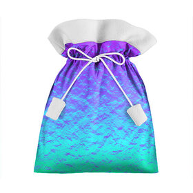 Подарочный 3D мешок с принтом ПЕРЛАМУТР , 100% полиэстер | Размер: 29*39 см | neon | retro | абстракция | блестки | вода | волны | краски | неон | неоновый | перламутр | поп | радуга | ретро | текстура | фиолетовый