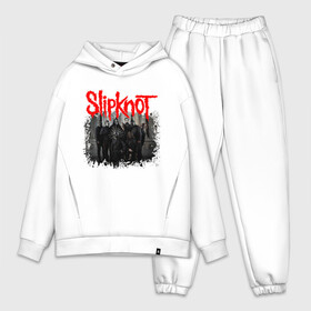 Мужской костюм хлопок OVERSIZE с принтом SLIPKNOT | СЛИПКНОТ (Z) ,  |  | slipknot | алессандро вентурелла | джей вайнберг | джеймс рут | кори тейлор | крэйг джонс | мик томсон | петля | сид уилсон | скользящий узел | слипкнот | удавка | шон крэхан