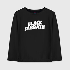 Детский лонгслив хлопок с принтом Black Sabbath , 100% хлопок | круглый вырез горловины, полуприлегающий силуэт, длина до линии бедер | black sabbath | michael osbourne | ozzy osbourne | джон майкл осборн | дум метал | оззи | осборн | хард рок | хеви метал