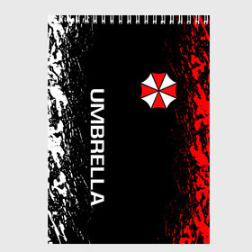 Скетчбук с принтом RESIDENT EVIL UMBRELLA , 100% бумага
 | 48 листов, плотность листов — 100 г/м2, плотность картонной обложки — 250 г/м2. Листы скреплены сверху удобной пружинной спиралью | Тематика изображения на принте: ada wong | biohazard | leon | nemesis | project resistance | raccoon city | re | re3 | resident evil | resident evil 3 | rpd | stars | umbrella | ада вонг | амбрелла | немезис | ужасы