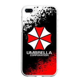 Чехол для iPhone 7Plus/8 Plus матовый с принтом RESIDENT EVIL UMBRELLA , Силикон | Область печати: задняя сторона чехла, без боковых панелей | ada wong | biohazard | leon | nemesis | project resistance | raccoon city | re | re3 | resident evil | resident evil 3 | rpd | stars | umbrella | ада вонг | амбрелла | немезис | ужасы