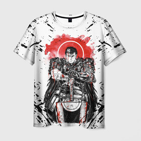 Мужская футболка 3D с принтом BERSERK , 100% полиэфир | прямой крой, круглый вырез горловины, длина до линии бедер | anime | anime berserk | berserk | knight | manga | аниме | аниме берсерк | берсерк | манга | рыцарь