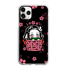 Чехол для iPhone 11 Pro Max матовый с принтом KIMETSU NO YAIBA , Силикон |  | demon slayer | kimetsu no yaiba | nezuko | shinobu | slayer | tanjiro | zenitsu | гию томиока | зенитцу | иноске хашибира | клинок рассекающий демонов | незуко | танджиро | шинобу кочо