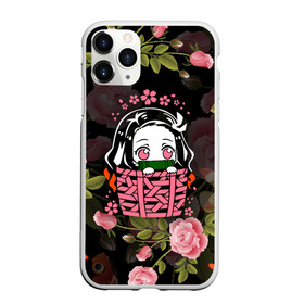 Чехол для iPhone 11 Pro матовый с принтом KIMETSU NO YAIBA , Силикон |  | demon slayer | kimetsu no yaiba | nezuko | shinobu | slayer | tanjiro | zenitsu | гию томиока | зенитцу | иноске хашибира | клинок рассекающий демонов | незуко | танджиро | шинобу кочо