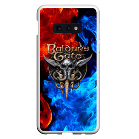 Чехол для Samsung S10E с принтом BALDUR`S GATE , Силикон | Область печати: задняя сторона чехла, без боковых панелей | baldur s | baldur s gate | baldur s gate 3 | demons | knights | monsters | балдур | демоны | игры | монстры | рыцари