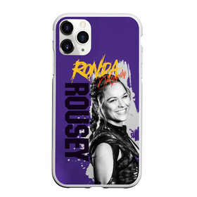 Чехол для iPhone 11 Pro Max матовый с принтом Ronda Rousey , Силикон |  | mma | ronda rousey | rowdy | ufc | мма | ронда роузи