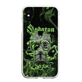 Чехол для iPhone XS Max матовый с принтом Toxic Sabaton , Силикон | Область печати: задняя сторона чехла, без боковых панелей | battle metal | sabaton | военный рок | йоаким броден | крис рёланд | пар сундстрём | рок | рок группа | хэви метал | шведская группа | шведский рок