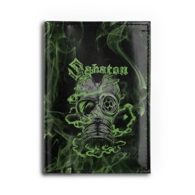 Обложка для автодокументов с принтом Toxic Sabaton , натуральная кожа |  размер 19,9*13 см; внутри 4 больших “конверта” для документов и один маленький отдел — туда идеально встанут права | battle metal | sabaton | военный рок | йоаким броден | крис рёланд | пар сундстрём | рок | рок группа | хэви метал | шведская группа | шведский рок