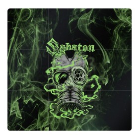 Магнитный плакат 3Х3 с принтом Toxic Sabaton , Полимерный материал с магнитным слоем | 9 деталей размером 9*9 см | battle metal | sabaton | военный рок | йоаким броден | крис рёланд | пар сундстрём | рок | рок группа | хэви метал | шведская группа | шведский рок
