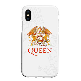 Чехол для iPhone XS Max матовый с принтом Queen , Силикон | Область печати: задняя сторона чехла, без боковых панелей | freddie mercury | paul | queen | quen | богемская рапсодия | брайан мэй | глэм | группа | джон дикон | квин | королева | куин | меркури | меркьюри | музыкант | мэркури | певец | песня | поп | роджер тейлор | рок