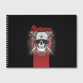 Альбом для рисования с принтом Sabaton Army Skull , 100% бумага
 | матовая бумага, плотность 200 мг. | battle metal | sabaton | военный рок | йоаким броден | крис рёланд | пар сундстрём | рок | рок группа | хэви метал | шведская группа | шведский рок