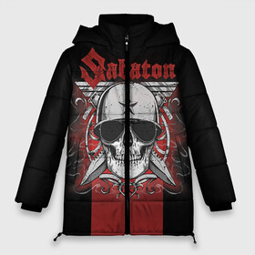 Женская зимняя куртка 3D с принтом Sabaton Army Skull , верх — 100% полиэстер; подкладка — 100% полиэстер; утеплитель — 100% полиэстер | длина ниже бедра, силуэт Оверсайз. Есть воротник-стойка, отстегивающийся капюшон и ветрозащитная планка. 

Боковые карманы с листочкой на кнопках и внутренний карман на молнии | battle metal | sabaton | военный рок | йоаким броден | крис рёланд | пар сундстрём | рок | рок группа | хэви метал | шведская группа | шведский рок