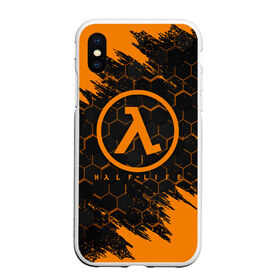 Чехол для iPhone XS Max матовый с принтом HALF - LIFE , Силикон | Область печати: задняя сторона чехла, без боковых панелей | aperture laboratories | black mesa | gordon freeman | half life | half life 3 | valve | блэк меса | вэлв | гордон фриман | халф лайф