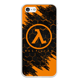 Чехол для iPhone 5/5S матовый с принтом HALF - LIFE , Силикон | Область печати: задняя сторона чехла, без боковых панелей | aperture laboratories | black mesa | gordon freeman | half life | half life 3 | valve | блэк меса | вэлв | гордон фриман | халф лайф