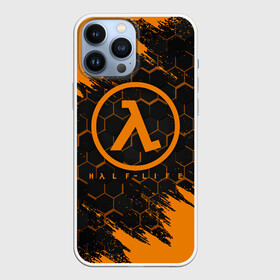 Чехол для iPhone 13 Pro Max с принтом HALF LIFE | ХАЛФ ЛАЙФ (Z) ,  |  | aperture laboratories | black mesa | gordon freeman | half life | half life 3 | valve | блэк меса | вэлв | гордон фриман | халф лайф