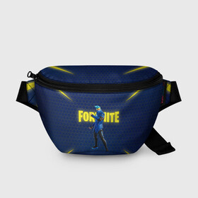 Поясная сумка 3D с принтом FORTNITE NINJA , 100% полиэстер | плотная ткань, ремень с регулируемой длиной, внутри несколько карманов для мелочей, основное отделение и карман с обратной стороны сумки застегиваются на молнию | cybersport | esport | fortnite | fortnite ninja | game | logo | ninja | игра | киберспорт | фортнайт | фортнайт ниндзя