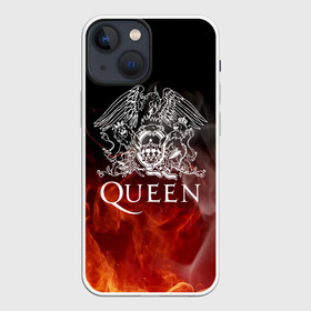 Чехол для iPhone 13 mini с принтом QUEEN | КВИН (Z) ,  |  | queen | rock | we will rock you | брайан мэи | группа queen | группа квин | джон дикон | квин | королева | король | роджер тейлор | рок | фредди меркьюри