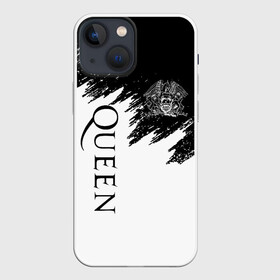 Чехол для iPhone 13 mini с принтом QUEEN | КВИН (Z) ,  |  | Тематика изображения на принте: queen | rock | we will rock you | брайан мэи | группа queen | группа квин | джон дикон | квин | королева | король | роджер тейлор | рок | фредди меркьюри