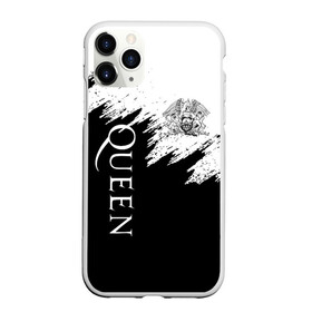 Чехол для iPhone 11 Pro матовый с принтом QUEEN , Силикон |  | queen | rock | we will rock you | брайан мэи | группа queen | группа квин | джон дикон | квин | королева | король | роджер тейлор | рок | фредди меркьюри