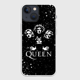 Чехол для iPhone 13 mini с принтом QUEEN | КВИН (Z) ,  |  | queen | rock | we will rock you | брайан мэи | группа queen | группа квин | джон дикон | квин | королева | король | роджер тейлор | рок | фредди меркьюри