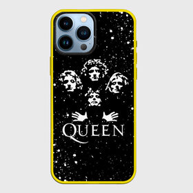 Чехол для iPhone 13 Pro Max с принтом QUEEN | КВИН (Z) ,  |  | queen | rock | we will rock you | брайан мэи | группа queen | группа квин | джон дикон | квин | королева | король | роджер тейлор | рок | фредди меркьюри