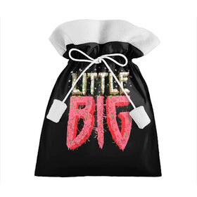 Подарочный 3D мешок с принтом Little Big , 100% полиэстер | Размер: 29*39 см | 20 | 2020 | big | eurovision | little | music | биг | бузова | евровидение | ильич | литл | музыка