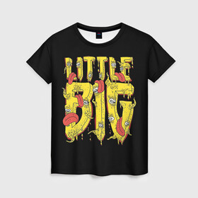 Женская футболка 3D с принтом Little Big , 100% полиэфир ( синтетическое хлопкоподобное полотно) | прямой крой, круглый вырез горловины, длина до линии бедер | 20 | 2020 | big | eurovision | little | music | биг | бузова | евровидение | ильич | литл | музыка