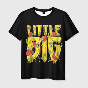 Мужская футболка 3D с принтом Little Big , 100% полиэфир | прямой крой, круглый вырез горловины, длина до линии бедер | 20 | 2020 | big | eurovision | little | music | биг | бузова | евровидение | ильич | литл | музыка