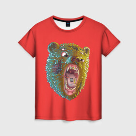 Женская футболка 3D с принтом Little Big , 100% полиэфир ( синтетическое хлопкоподобное полотно) | прямой крой, круглый вырез горловины, длина до линии бедер | 20 | 2020 | bear | big | eurovision | little | music | rus | russia | биг | бузова | евровидение | ильич | крыса | литл | медведь | музыка | россия