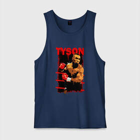 Мужская майка хлопок с принтом TYSON , 100% хлопок |  | art | box | fighter | iron | mike tyson | punch | rocky | sport | арт | боец | бокс | железный | й | канаты | майк тайсон | парню | перчатки | прикольная | ринг | рокки | спорт | тайсон | удар | человек | чемпион