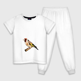Детская пижама хлопок с принтом Щегол , 100% хлопок |  брюки и футболка прямого кроя, без карманов, на брюках мягкая резинка на поясе и по низу штанин
 | взгляд | мем | мода | надпись | смысл | со смыслом | стиль | тренд | щегол