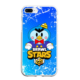 Чехол для iPhone 7Plus/8 Plus матовый с принтом Brawl Stars Agen P , Силикон | Область печати: задняя сторона чехла, без боковых панелей | agent p | brawl | brawl stars | leon | mister p | p | stars | бравл старс | брол старс | игра | леон | мобильная игра | мобильные игры