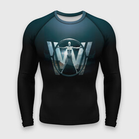 Мужской рашгард 3D с принтом Westworld Logo ,  |  | vdosadir | westworld | джонатан нолан | западный мир | лиза джой | мир дикого запада