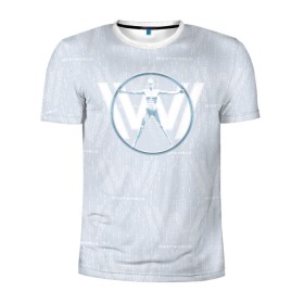 Мужская футболка 3D спортивная с принтом Westworld , 100% полиэстер с улучшенными характеристиками | приталенный силуэт, круглая горловина, широкие плечи, сужается к линии бедра | Тематика изображения на принте: vdosadir | westworld | джонатан нолан | западный мир | лиза джой | мир дикого запада