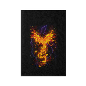 Обложка для паспорта матовая кожа с принтом Phoenix , натуральная матовая кожа | размер 19,3 х 13,7 см; прозрачные пластиковые крепления | Тематика изображения на принте: beast | bird | creature | fire | flame | myth | mythical | phoenix | space | зверь | космос | миф | мифические | мифическое | огонь | пламя | птица | существо | феникс