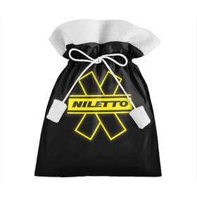 Подарочный 3D мешок с принтом NILETTO , 100% полиэстер | Размер: 29*39 см | Тематика изображения на принте: dancer | dancing | music | niletto | pop | rap | любимка | музыка | нилето | нилетто | певец | поп | попса | реп | репер | рэп | танцор | танцы