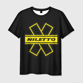 Мужская футболка 3D с принтом NILETTO , 100% полиэфир | прямой крой, круглый вырез горловины, длина до линии бедер | dancer | dancing | music | niletto | pop | rap | любимка | музыка | нилето | нилетто | певец | поп | попса | реп | репер | рэп | танцор | танцы
