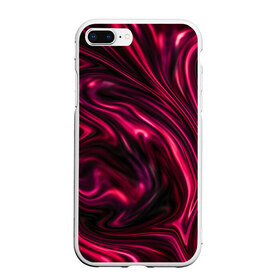 Чехол для iPhone 7Plus/8 Plus матовый с принтом Abstract Fluid , Силикон | Область печати: задняя сторона чехла, без боковых панелей | texture