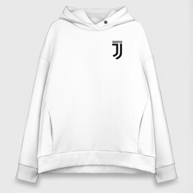 Женское худи Oversize хлопок с принтом JUVENTUS (НА СПИНЕ) , френч-терри — 70% хлопок, 30% полиэстер. Мягкий теплый начес внутри —100% хлопок | боковые карманы, эластичные манжеты и нижняя кромка, капюшон на магнитной кнопке | cr7 | fc juventus | football | juve | juventus | ronaldo | sport | роналдо | спорт | футбол | ювентус