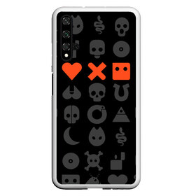 Чехол для Honor 20 с принтом LOVE DEATH ROBOTS (LDR) , Силикон | Область печати: задняя сторона чехла, без боковых панелей | Тематика изображения на принте: death | fantastic | future | ldr | love | love death and robots | love death robots | netflix | robots | sci fi | будущее | лдр | любовь | нетфликс | роботы | фантастика