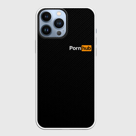 Чехол для iPhone 13 Pro Max с принтом PORNHUB | ПОРНХАБ (Z) ,  |  | Тематика изображения на принте: brand | brazzers | hub | mode | бразерс | бренд | мода