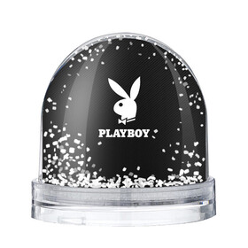 Игрушка Снежный шар с принтом PLAYBOY | ПЛЕЙБОЙ (Z) , Пластик | Изображение внутри шара печатается на глянцевой фотобумаге с двух сторон | brand | brazzers | faketaxi | hub | mode | playboy | бразерс | бренд | мода | фейк такси