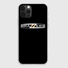 Чехол для iPhone 12 Pro Max с принтом БРАЗЗЕРС ЛОГО | BRAZZERS LOGO (Z) , Силикон |  | brand | brazzers | fake taxi | faketaxi | hub | mode | playboy | бразерс | бренд | мода | фейк такси