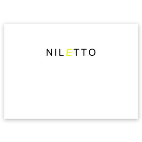 Поздравительная открытка с принтом NILETTO , 100% бумага | плотность бумаги 280 г/м2, матовая, на обратной стороне линовка и место для марки
 | любимка | нилето | нилетто | хаски