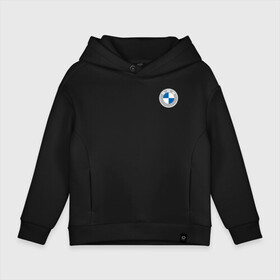 Детское худи Oversize хлопок с принтом BMW LOGO 2020 | БМВ ЛОГО 2020 , френч-терри — 70% хлопок, 30% полиэстер. Мягкий теплый начес внутри —100% хлопок | боковые карманы, эластичные манжеты и нижняя кромка, капюшон на магнитной кнопке | bmw | bmw performance | m | motorsport | performance | бмв | бэха | моторспорт